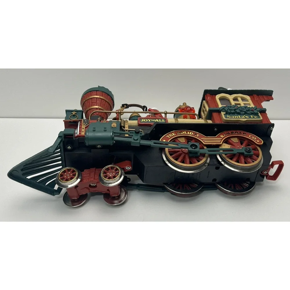 New Bright‎ The Holiday Express Animated Train Car #387 Santa's Fe 
